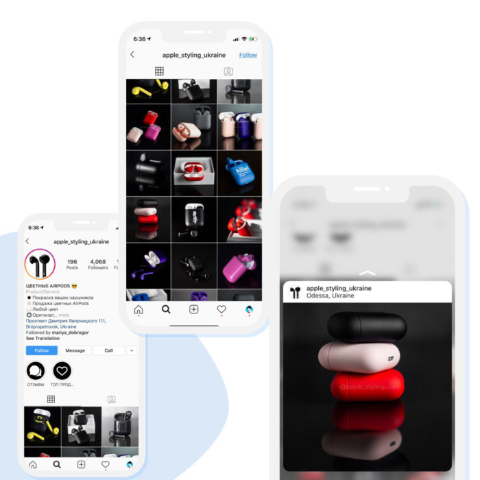 изображение для портфолио, название: Airpods