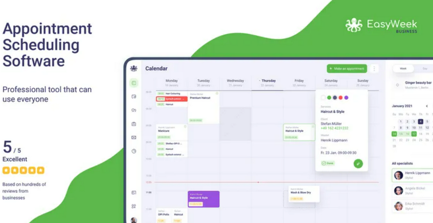 EasyWeek – партнерская программа для онлайн-бронирования с возможностью скидок и интеграций 