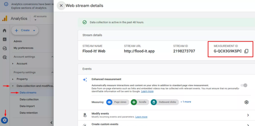 Самая распространённая ошибка – неправильный идентификатор отслеживания G-XXXXXXXXXX