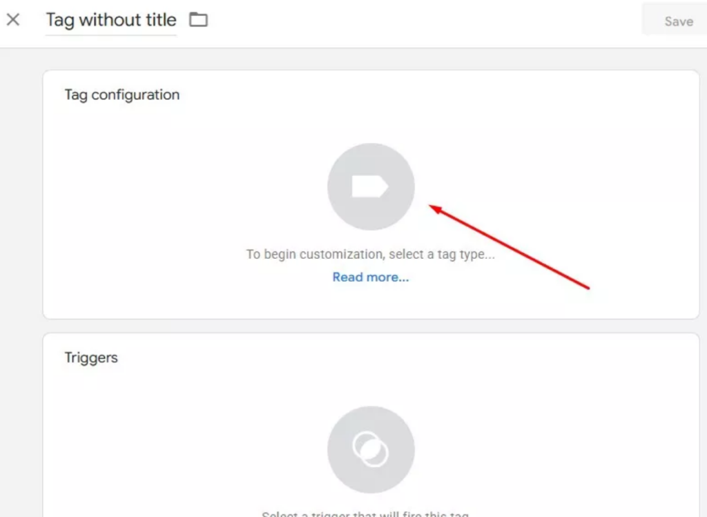 Відсутність тригера для налаштування тегу GA4 у Google Tag Manager 