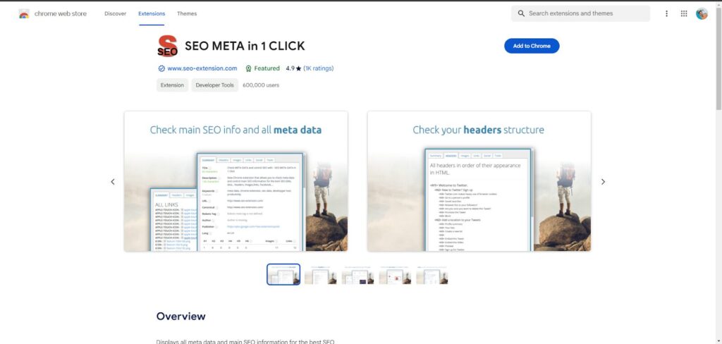 SEO Meta in 1 Click – обов'язкове розширення для всіх 